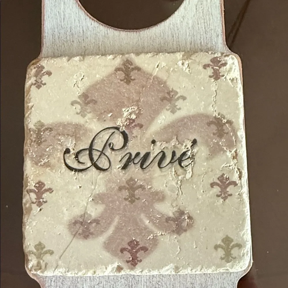 Prive’ Door Hanger Sign!